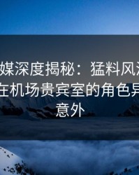 蜜桃传媒深度揭秘：猛料风波背后，主持人在机场贵宾室的角色异常令人意外